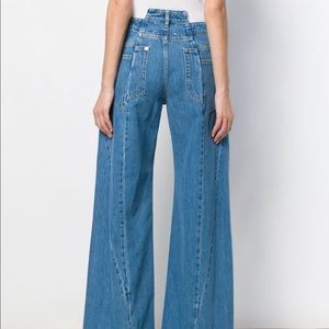 Mason margiela high rise wide leg Jean